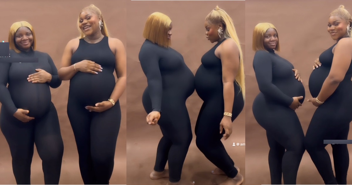 Best friends flaúnt ‘bestie goals’ with having their pregnancy at the same time (VIDEO)