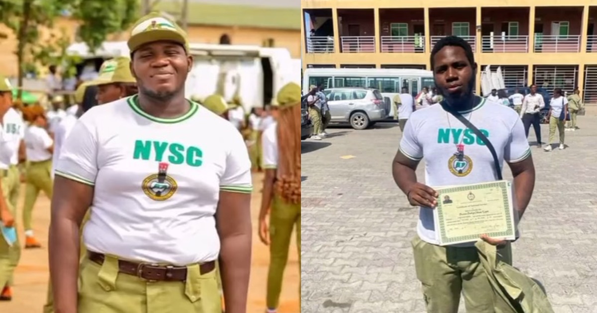 Corps Member’s Jaw-Dropping Physique Change After 12-Month of NYSC Service Stúns Online Users (VIDEO)