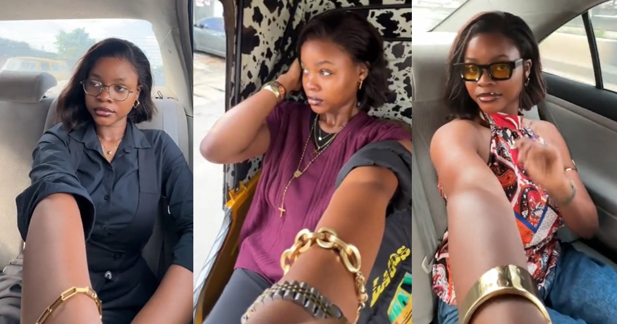 “6k for a ride?” – Lady d!tches taxi for keke napep amid fuel price surge (WATCH)