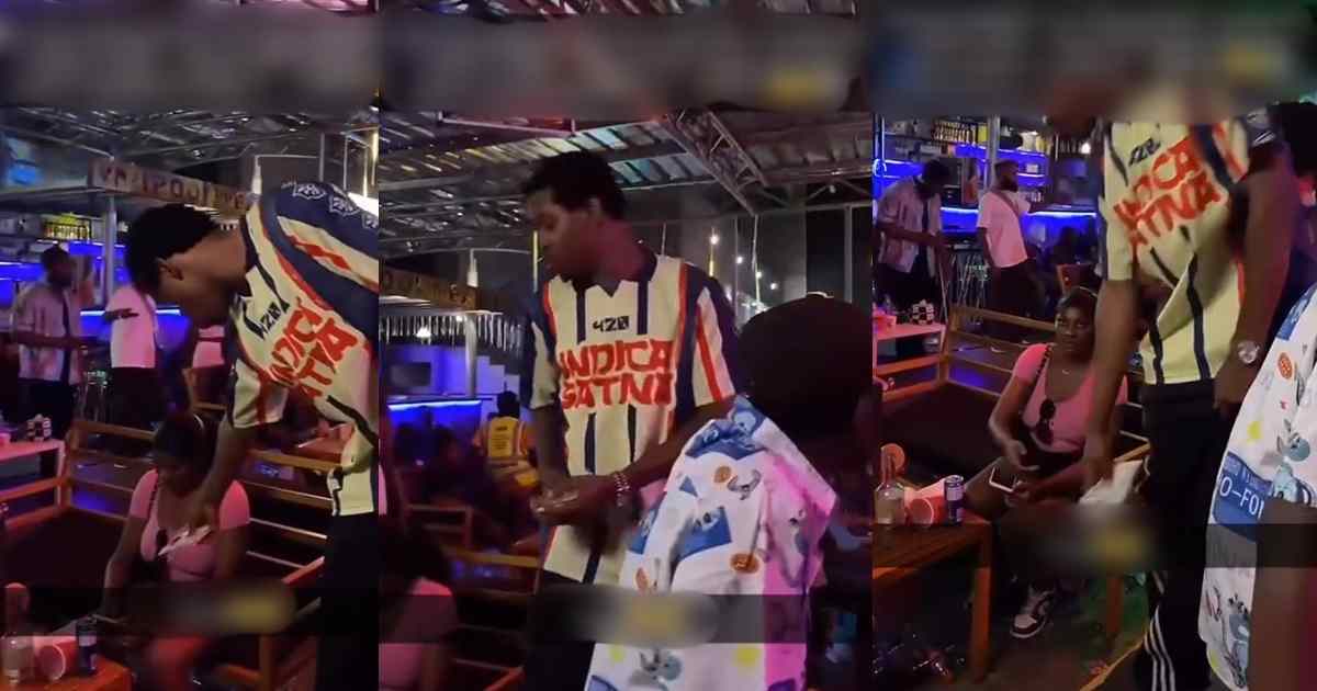 “What manner of embarra$$ment is this?” – Lady accepting money from a man after rejecting his romantic advance stirs reactions (WATCH)