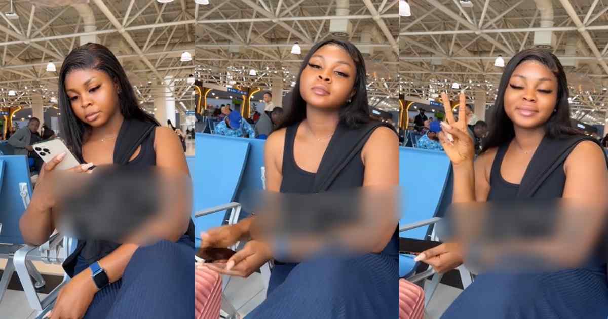 “I’m dating for money while you’re still in IKORODU cause you’re dating for love” – Nigerian woman sh@des Ikorodu ladies as she travels to her third country in 2024 with her partner (WATCH)