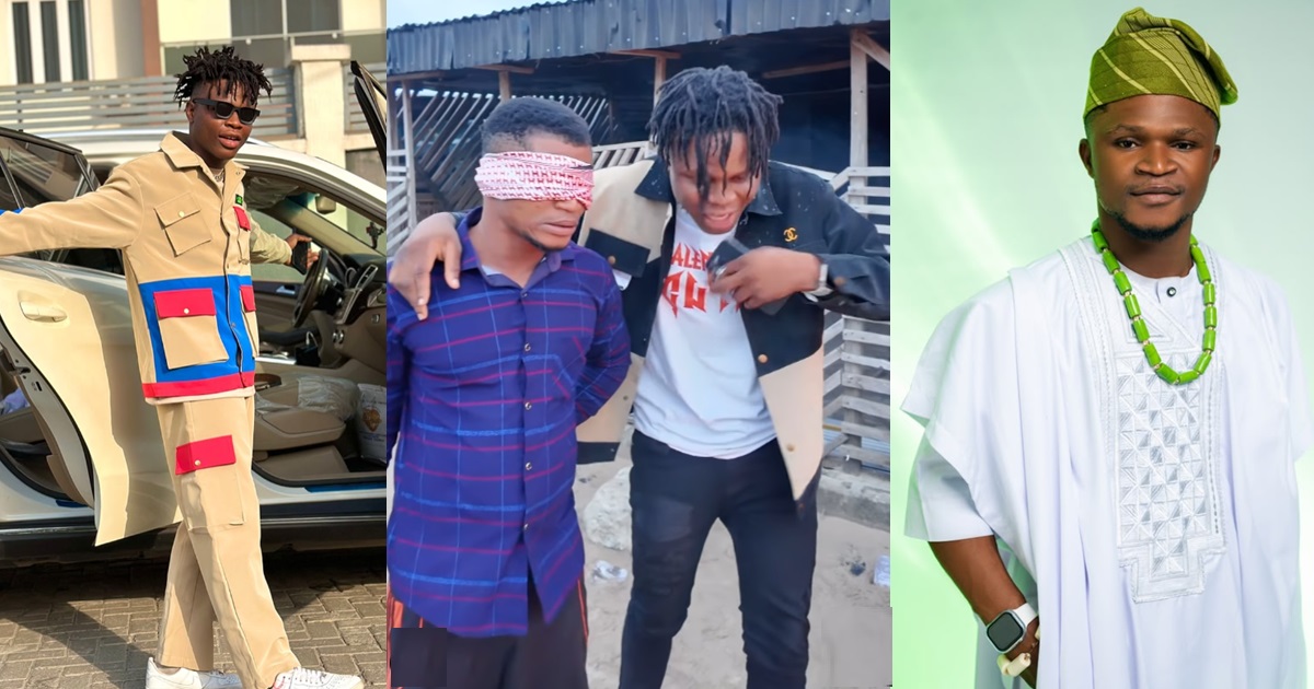 “Fishpie guy is an ungr@teful person, he goes on interviews to slight me despite helping him” – Oga Amos (VIDEO)