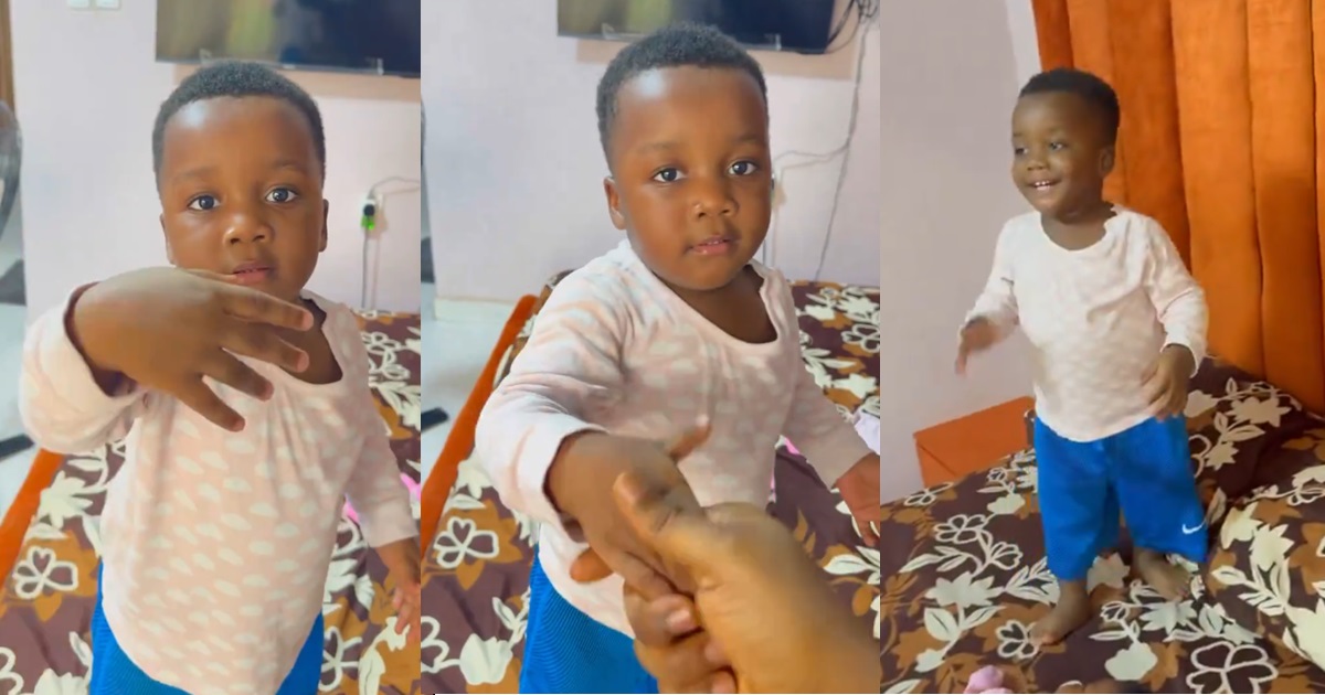 “We’ll be teaching him at home, I cannot be paying 400k in school for this small boy” – Odogwu and Aisha (VIDEO)