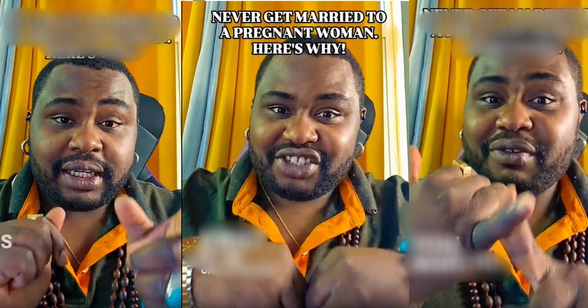 “If you get married to a woman while she’s pregnant for you, you will suffer financial brəakdown.” – Social media User (VIDEO)