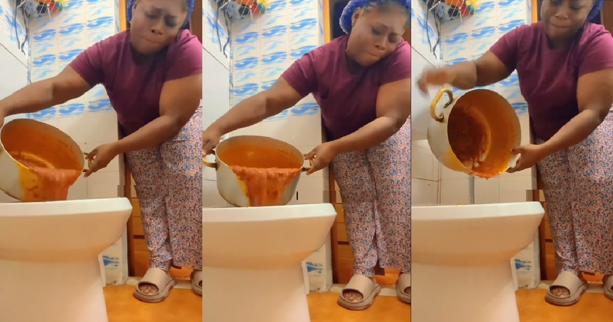 Lady shares how she disposed off freshly made soup because her guest added ‘substance’ to it (WATCH)