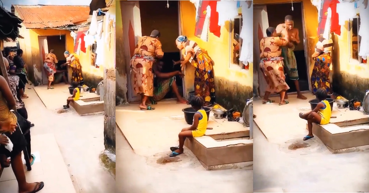 Man in tr0uble after selling latǝ father’s land for 50 million naira to play sporty bet (VIDEO)