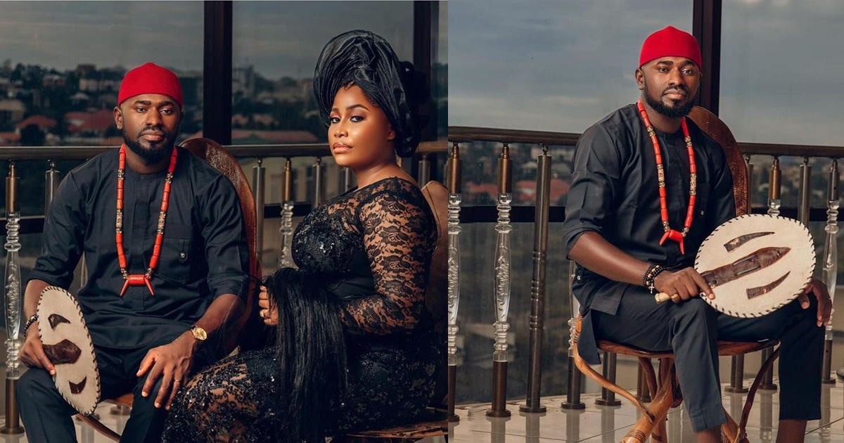 “Facebook has given me everything” – Nigerian man ties the knot with woman he met on Facebook 5 months ago (IMAGES)