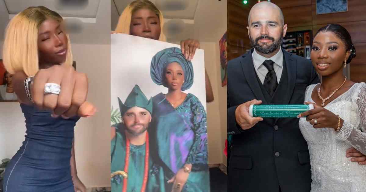 “No one would want to marry a sickler” – Lady with SS Genotype Silences Cr!tics, Shows Off Wedding Ring (VIDEO)