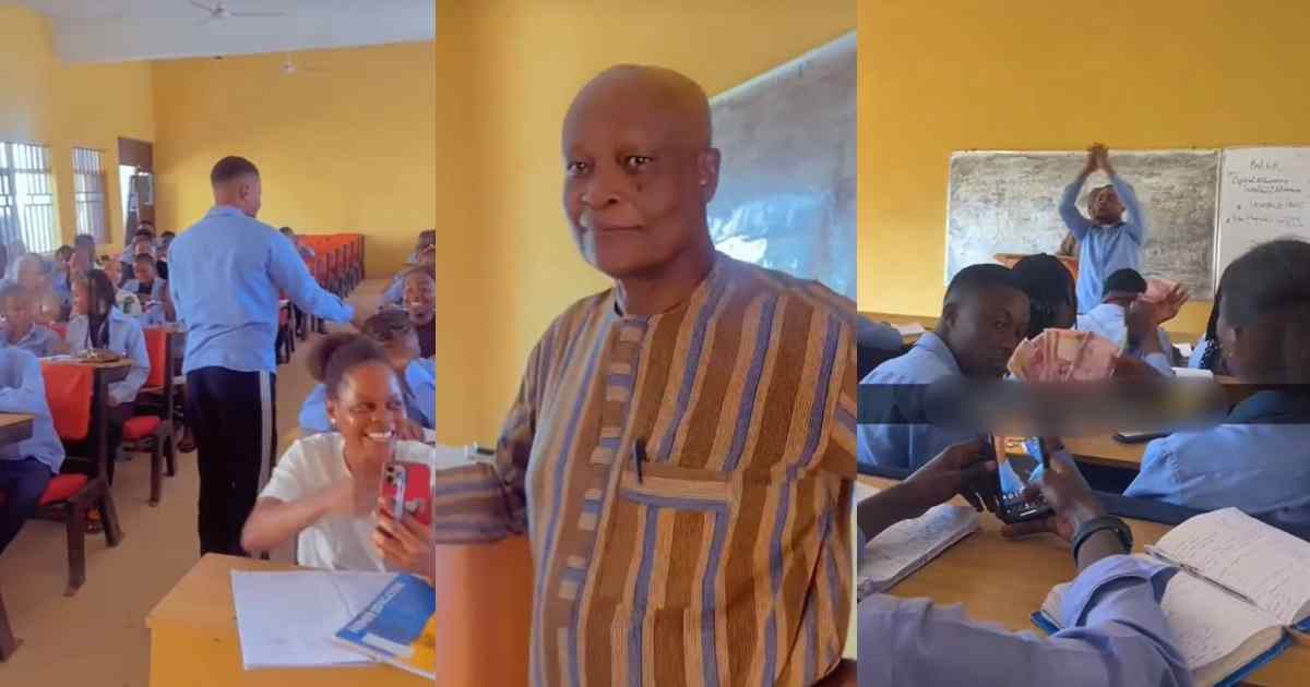 If you like don’t attend class” – AAU lecturer gives ₦200 as transport fare to students who attend his lecture (WATCH)