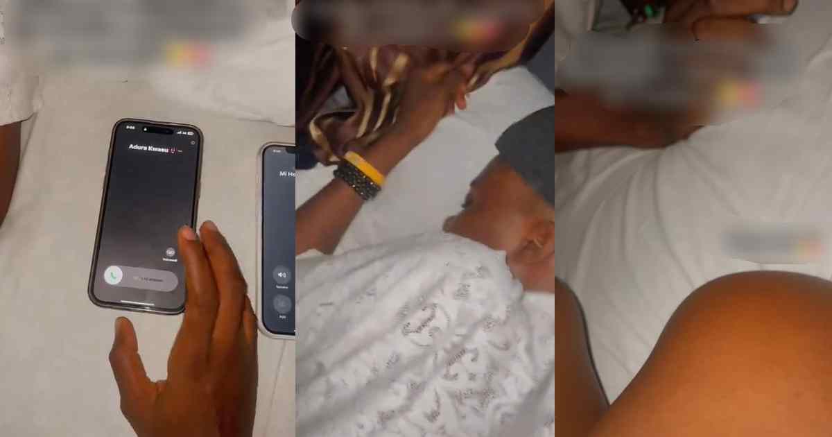 “Adura Kwasu” – Lady stúns as boyfriend saves her phone number with her government name and meeting spot, not pet name (WATCH)
