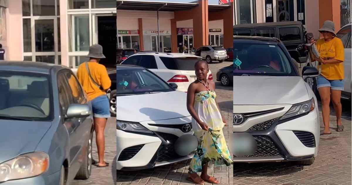 “she was once in their shoes” – Woman receives praise for patiently waiting for girls to finish photoshoot with her car (VIDEO)