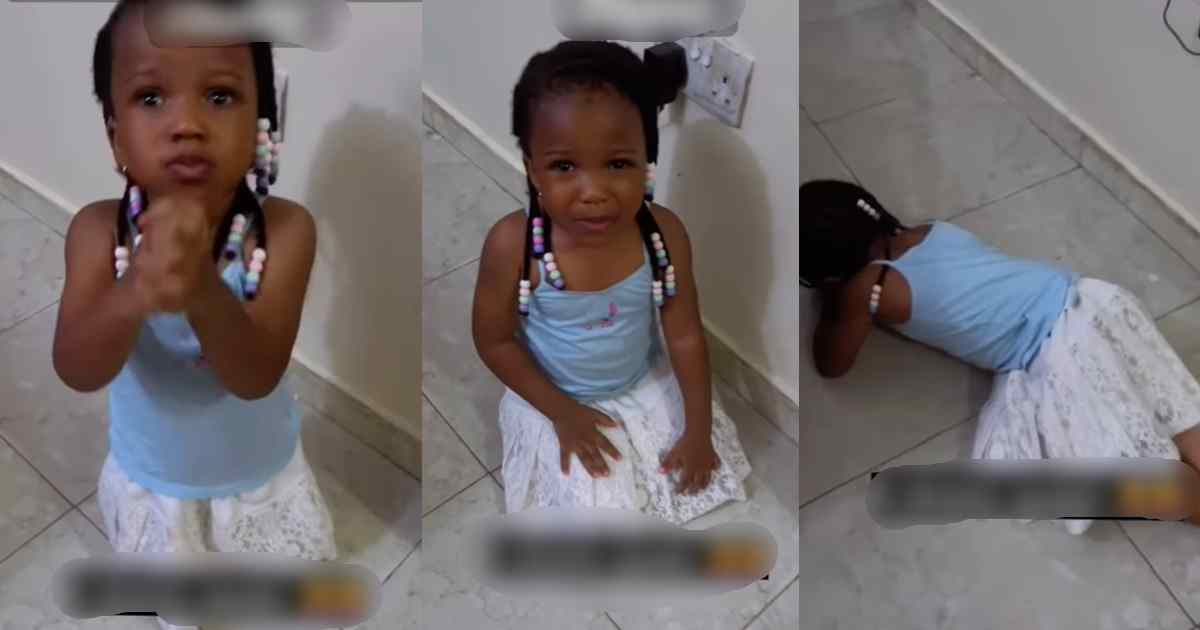 “Are you a teacher, do you have canɘs?” – Young girl quer!es her mum while being discipl!ned (VIDEO)