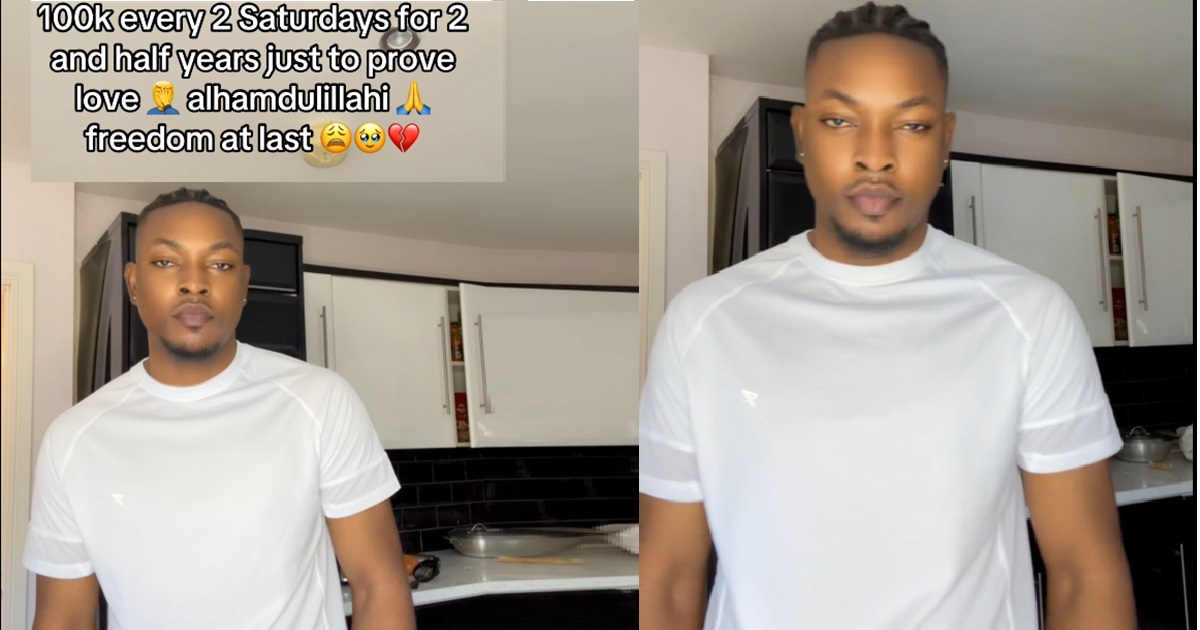 Man shares regaining ‘freedom’ after two years of funding girlfriend to prove love (VIDEO)