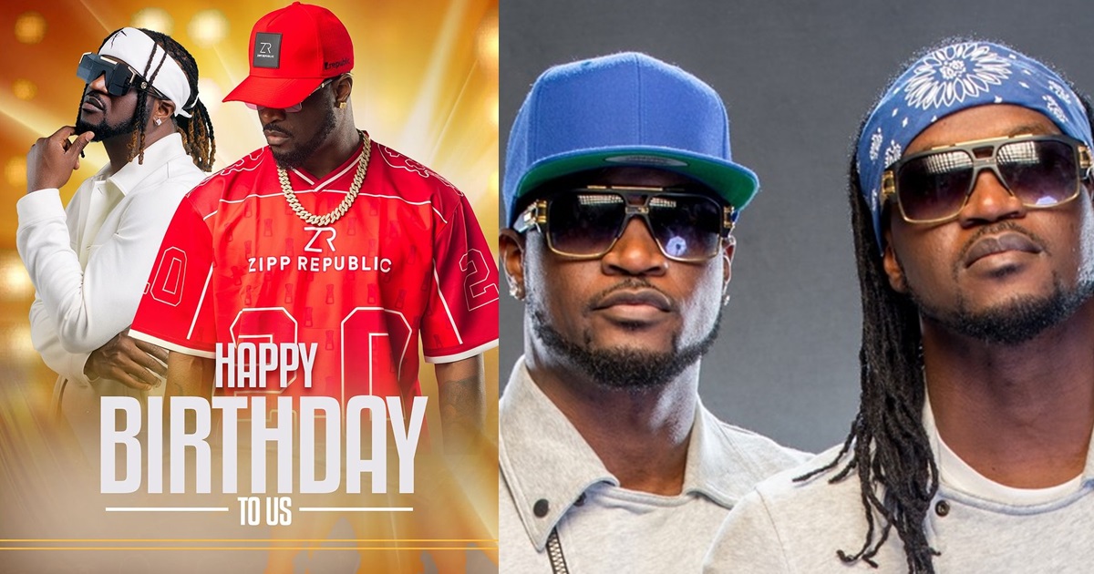 “HAPPY BIRTHDAY TO US” – Peter Okoye celebrates birthday with twin brother, Paul amid ongoing feud (WATCH)