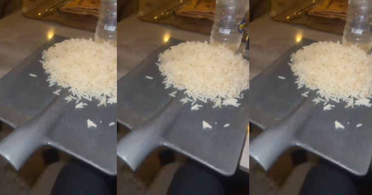 “When a bricklayer opens a restaurant” – Man gets served on ‘shovel-like plate’ at a fancy restaurant (VIDEO)
