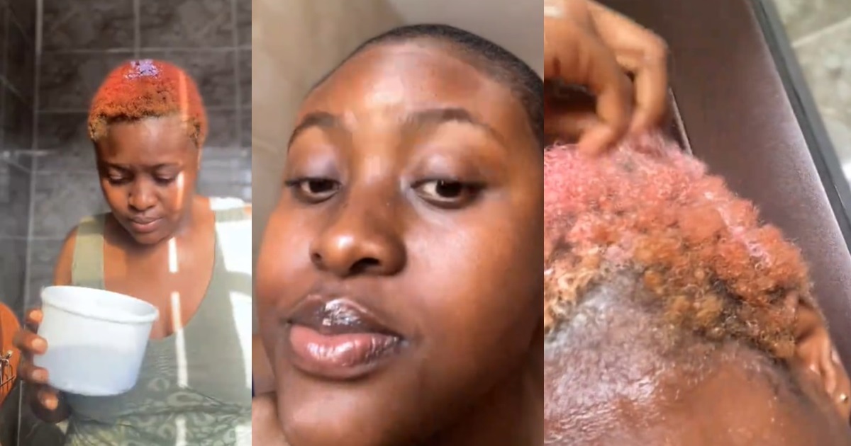 “You still look beautiful even on low cút” – Woman súffers hair loss after attempting TikTok dye removal (VIDEO)