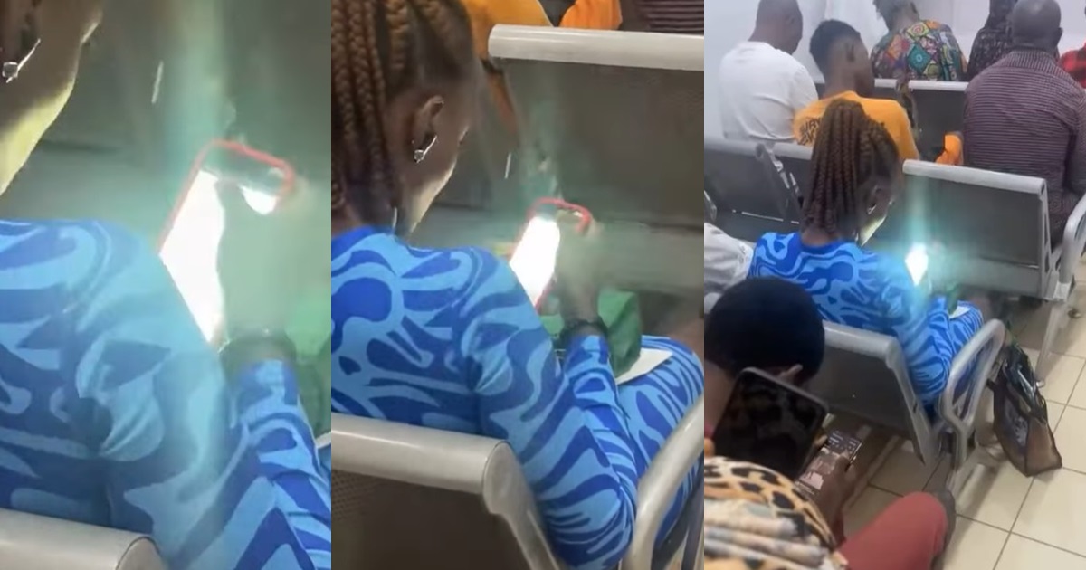 “The light nearly bl!nd me from my own phone self” – Viral video of a lady strúggling to use her malfunctioning iPhone raises concerns about potential damagɘ to her eyes  (WATCH)