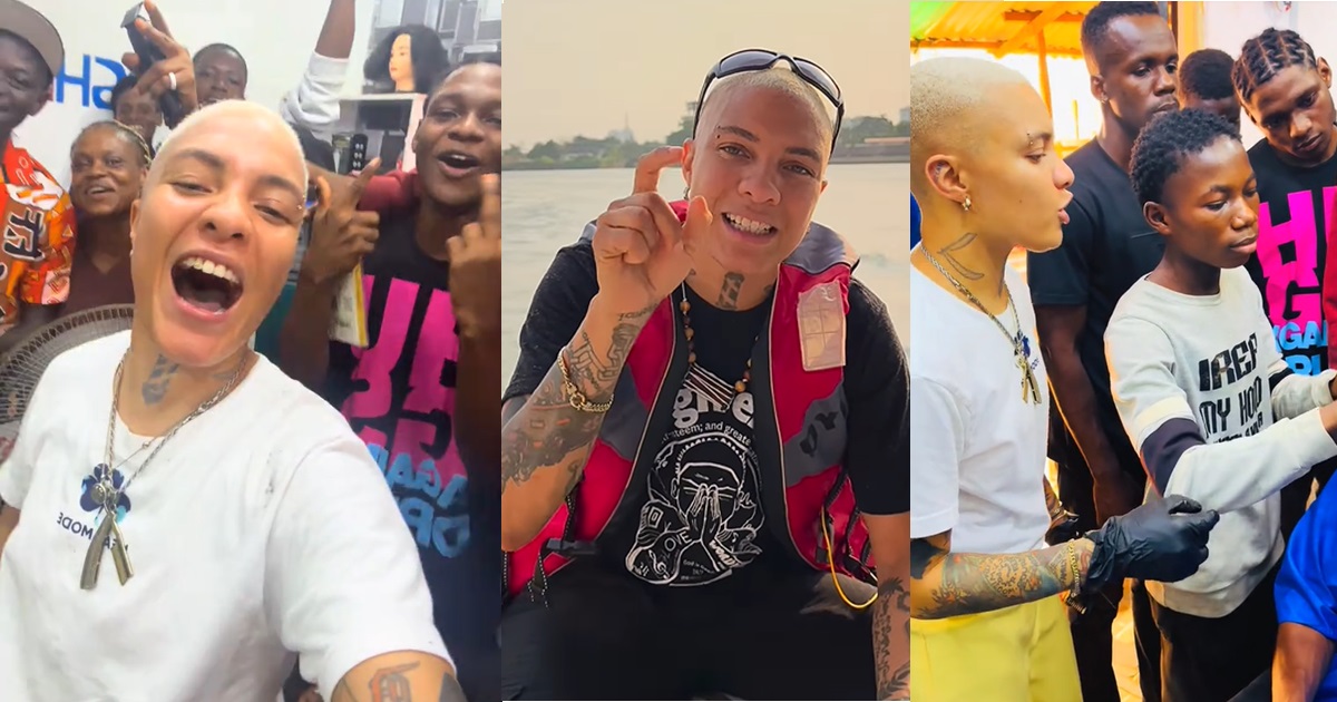 “I feel safe in Nigeria than in the US. The safest I’ve been in a long time” – American master barber shares (VIDEO)
