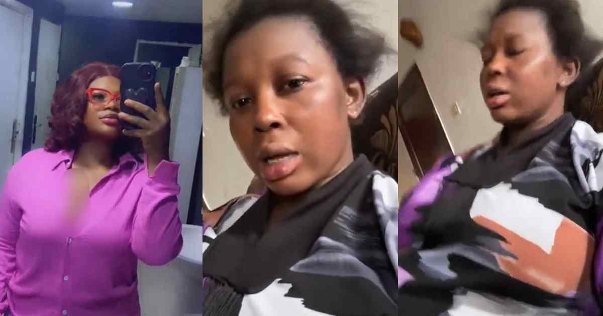 “I’ll definitely revɘnge” – Hilarious moment pregnant lady r@nts after watching a video of her friend clubbing (VIDEO)