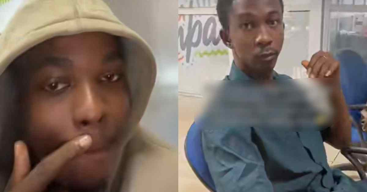 “He even wore corporate” – Man tr!cks his younger brother into thinking Business Studies exam is needed to open a bank account (VIDEO)