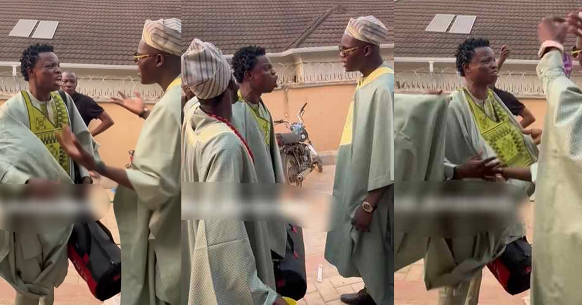 “He was replaced because he isn’t wealthy” – Man r@ges after his childhood friend of 15 years refused to make him his best man on his wedding day (VIDEO)