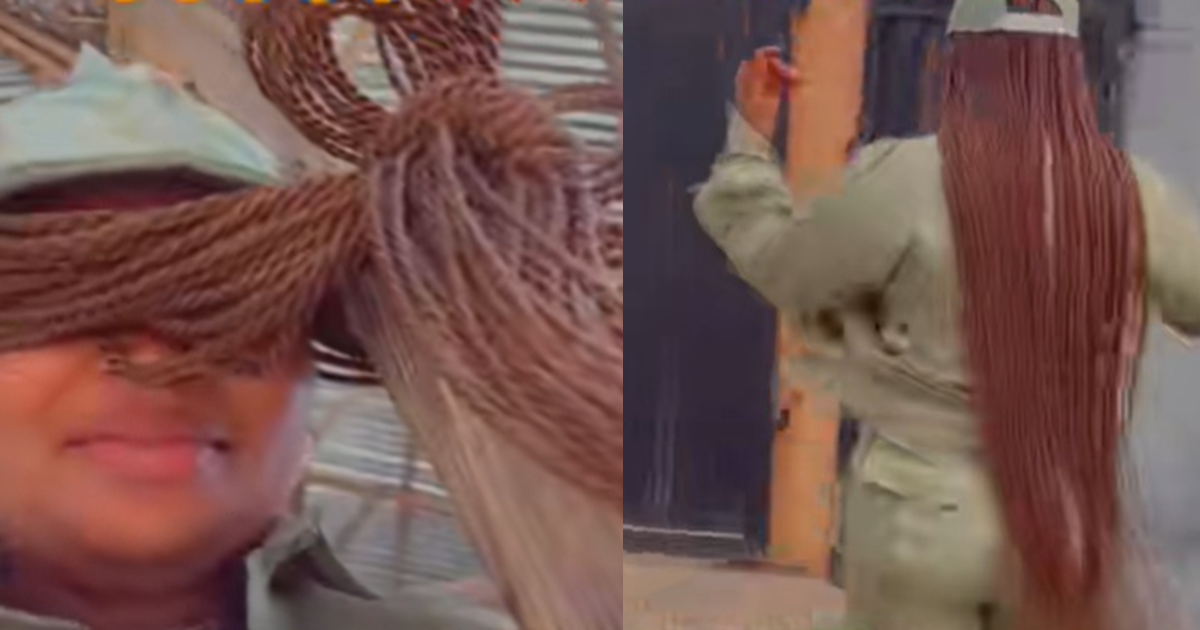“Because my hair is long” – Female corp member becomes an ‘object of laughter’ after LGI fastens her hair to a pole (VIDEO)