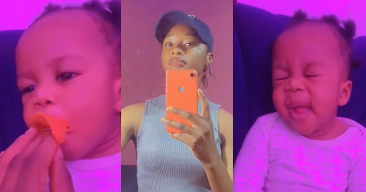 “Always wanting to eat what you eat” – Woman Teaches Her Sister’s Son a Lesson with African Cherry ‘Agbalumo’ (WATCH)