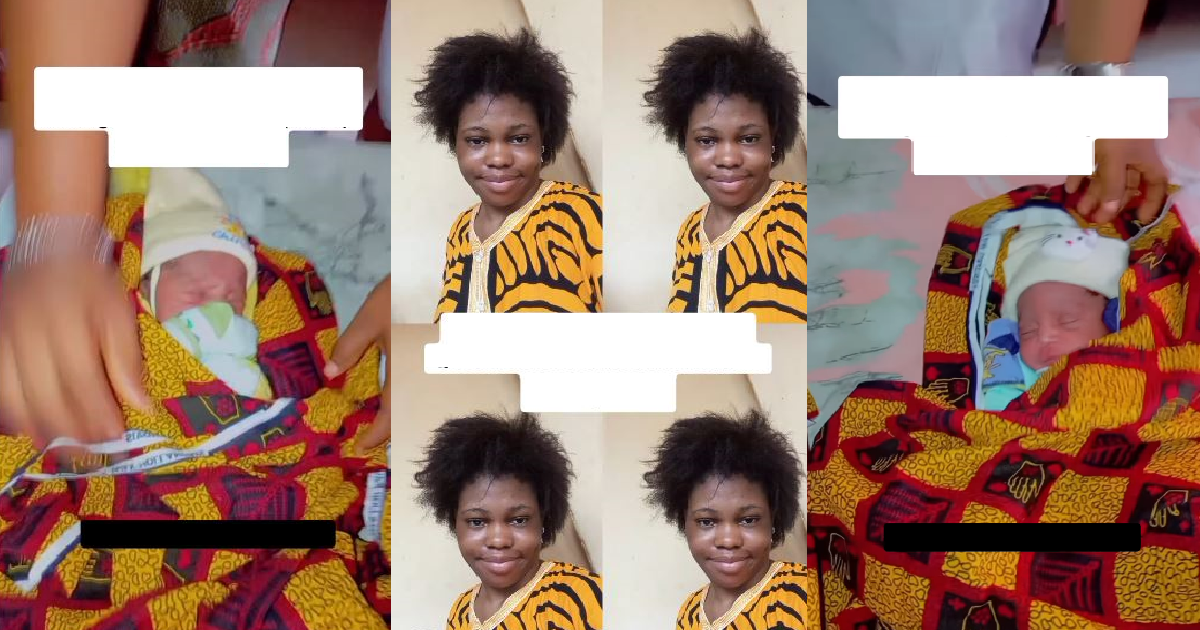 “Cryptic Pregnancy Do This One” – Lady Shares How Her Menstrual Cr@mps Turned Out To Be Pregnancy (WATCH)