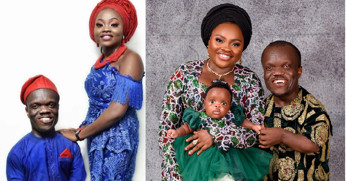 Actor Victor Udochukwu Nwaogu Celebrates His 4th Wedding Anniversary With Wife Ofoegbu Vivian Nkeiruka (IMAGES)