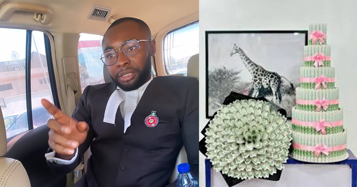 “Making of money cakes or money bouquets is a crim!nal offǝnse” – Nigerian lawyer Stan Alieke warns (VIDEO)