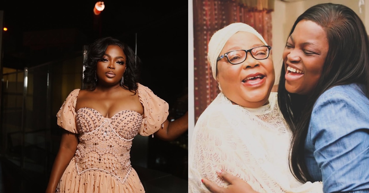 Funke Akindele Honors Her Mother’s Memory 2 Years After Her Passing (VIDEO)
