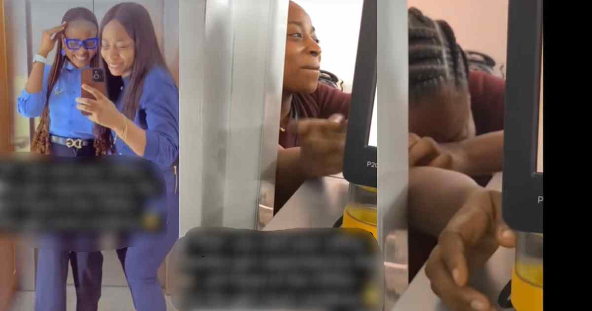 “The office gist must continue regardless” – Woman shares how she communicates with her office bestie after being separated by the unit head (WATCH)