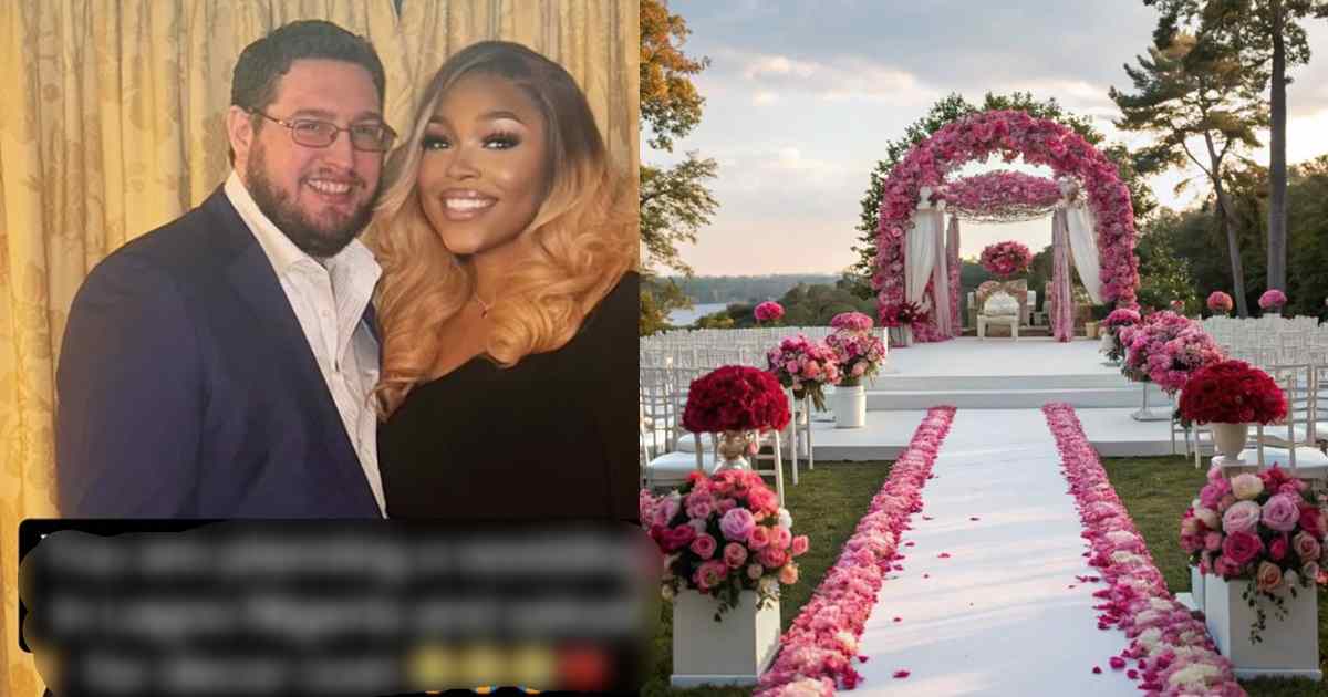 Abroad-based Nigerian woman stúnned after receiving an estimate of ₦200million for her wedding decoration in Nigeria (IMAGES)