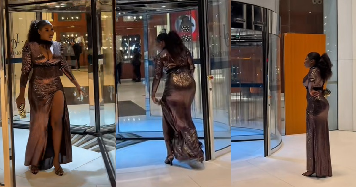 “I don round like 200 times now” – Lady shares her strúggle with a revolving door at a 5-star restaurant (WATCH)