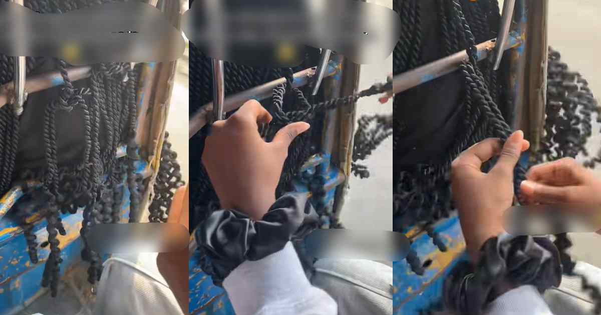 “I alighted before her” – Lady knots passenger’s braids to Keke Napep after refusing to greet her (VIDEO)