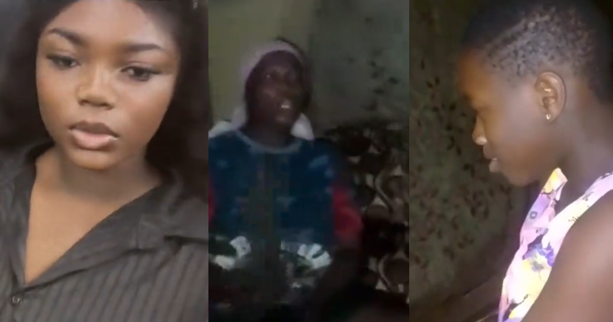 Nigerian mum blows h0t as daughter refuses to pray for the family during morning devotion (WATCH)