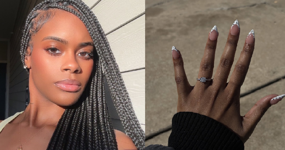 “My man didn’t waste a second” – Lady Shares How She Got Engaged In Less Than A Month (IMAGES)