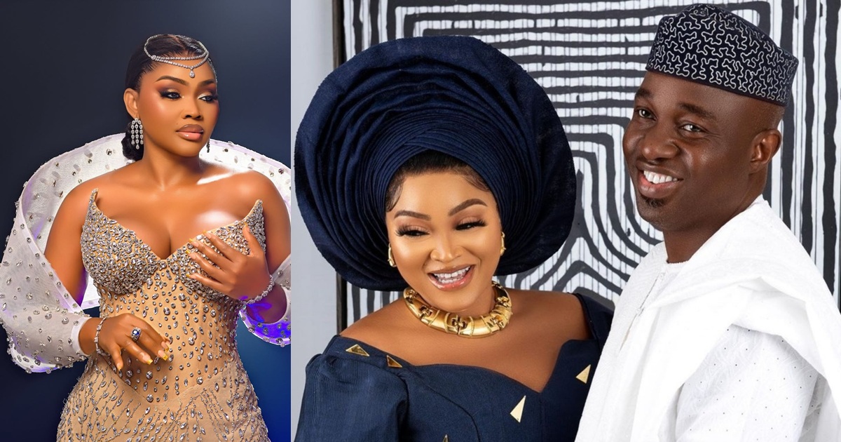 Mercy Aigbe Reacts to Allǝgations of Controlling Her Husband (VIDEO)