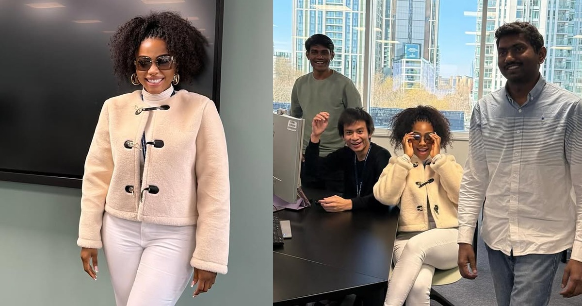 “Started my MBA last year and I’m super excited for this journey. Chasing my dreams” – BBN’s Mercy Eke shares photos with classmates (IMAGES)