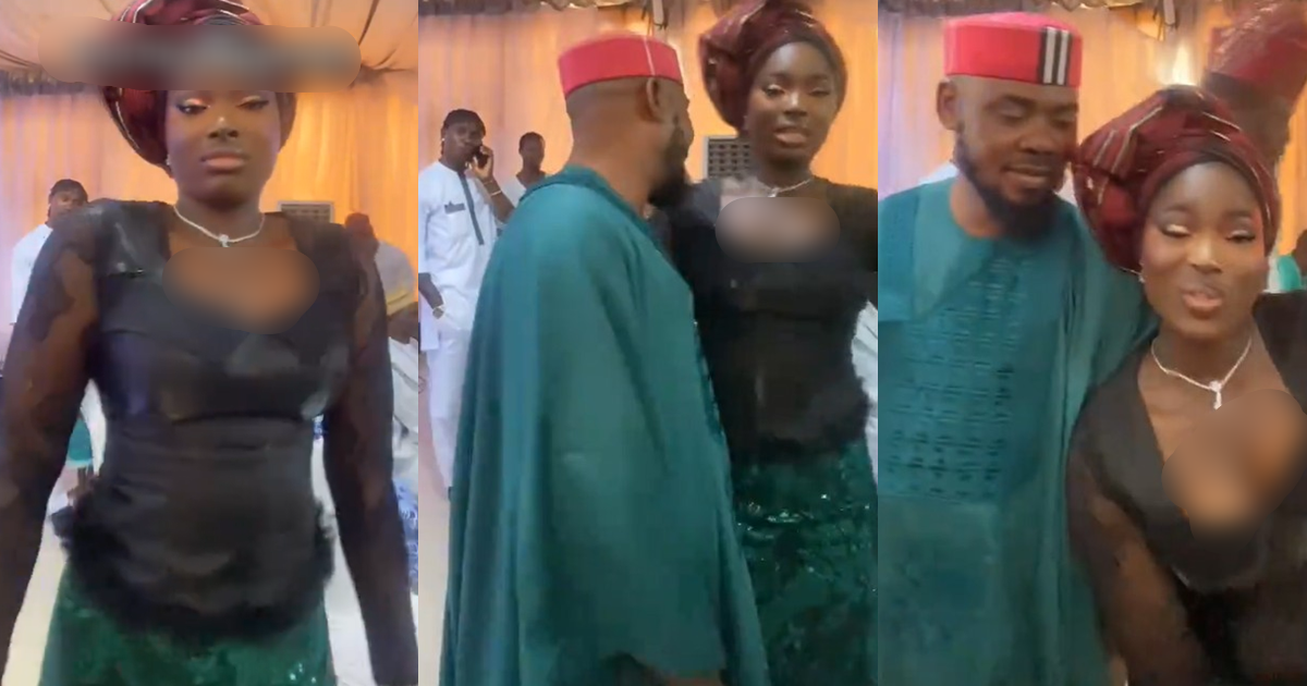 “The way I would have púshed him” – Lady shares how a man rúined her video at a wedding (WATCH)
