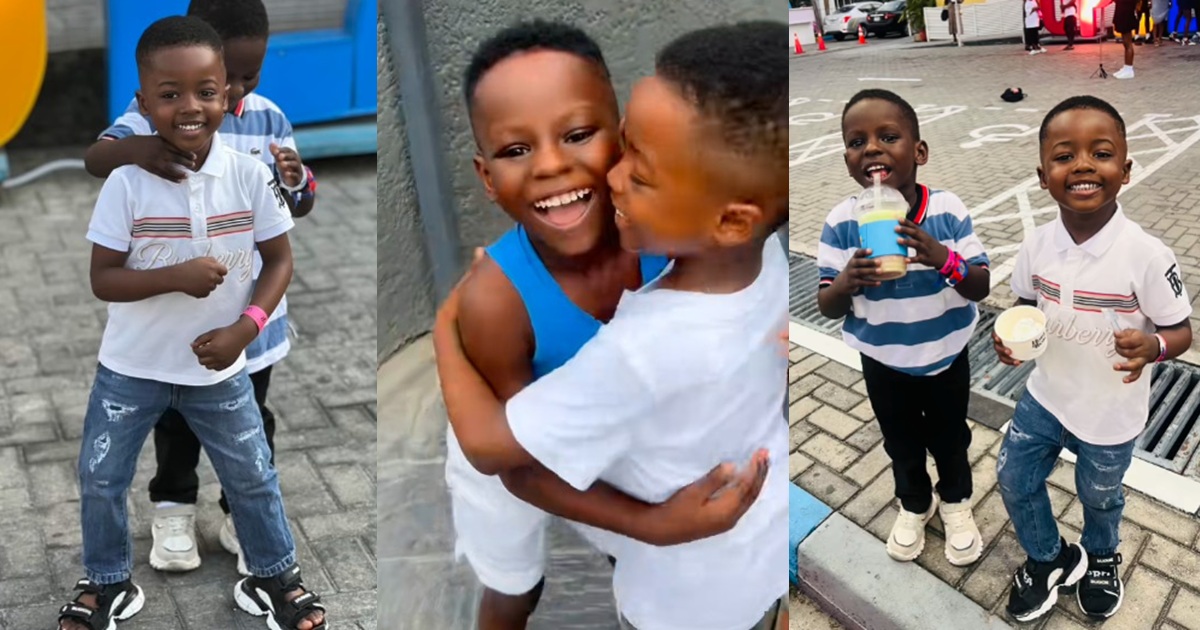 “My baby has a stronger friendship than I do” – Nigerian mum desires her son’s kind of genuine relationship with his classmate (WATCH)