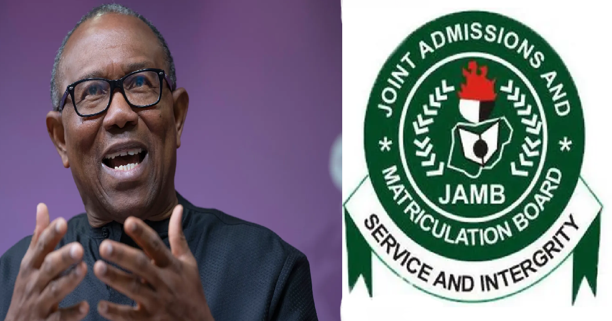 “Our Examination is scheduled to commence at 8:00 am” – JAMB Responds To Peter Obi.