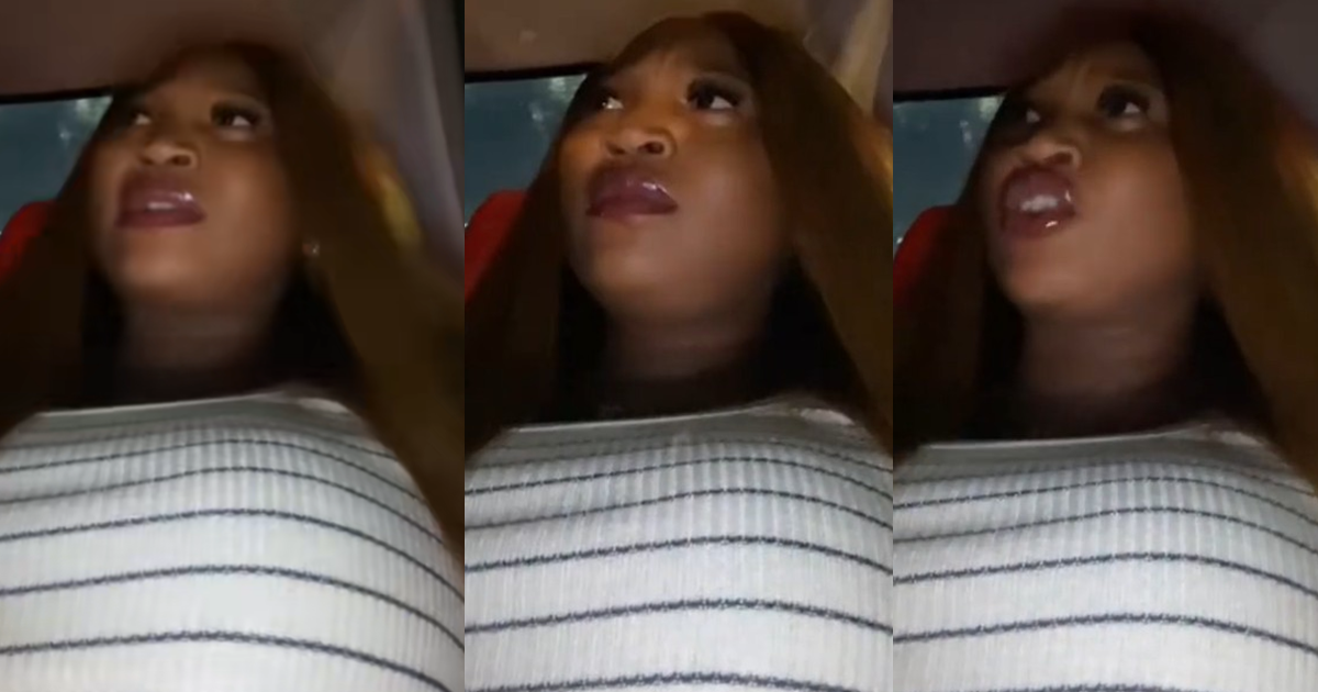 “You are distracting me” – Lady ragɘs after the driver asked her friend not to talk during the ride (Watch)