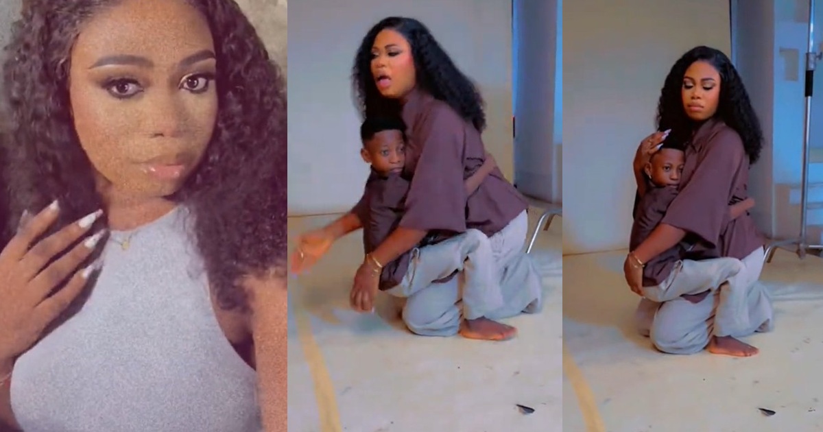 Woman stúnned by her friend’s reaction after accompanying her to the studio for her son’s birthday shoot (VIDEO)