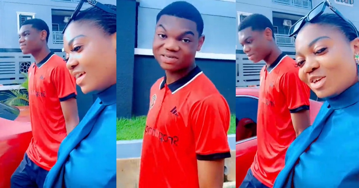 “You are very masculine and too stubb0rn for me” – Young man tells his mum after she asked whether he could marry a woman like her (WATCH)