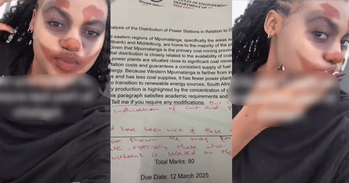 “This is a clear indication of cut and paste” – University student forgot to remove the last part of Chat GPT in her class assignment of 80 marks (WATCH)