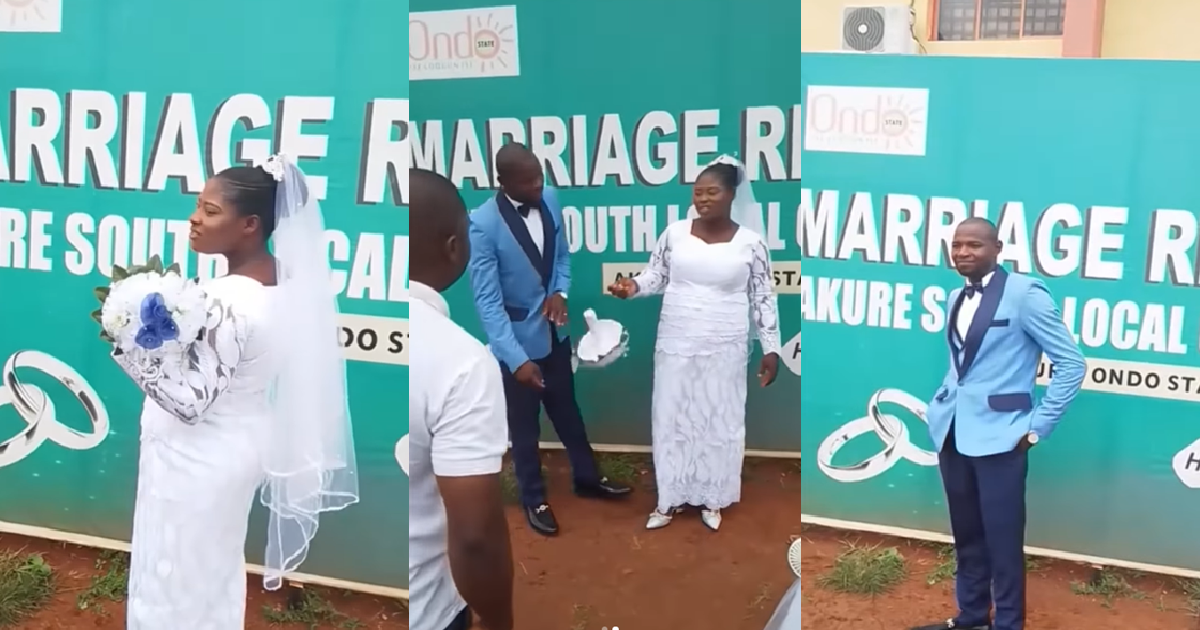 “God unwhen” – A Lady’s Court Marriages Raises Concern Among Netizens (WATCH)