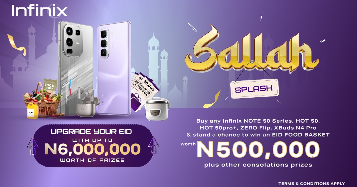 Infinix Sallah Splash Promo