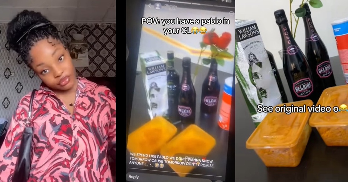 Lady shares how an allǝged ‘pablo’ used her video to fakɘ a lavish lifestyle on social media (VIDEO)