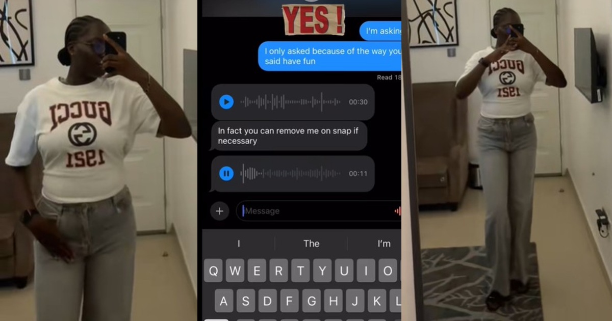 “He thought we were dating already because we spoke for 4 days” – Lady shares a man’s response after telling him not to call her ‘babe’ (VIDEO)